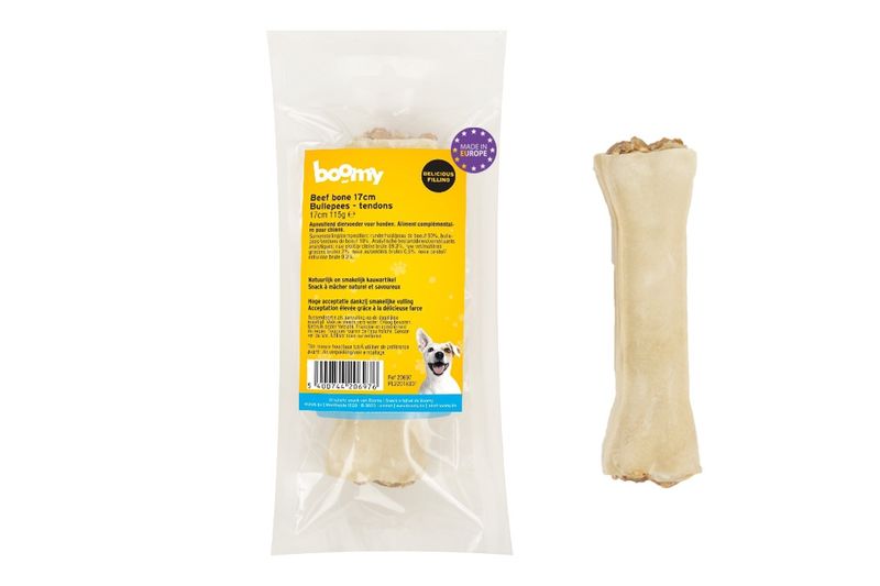 Beef bone bullepees 17cm    20697