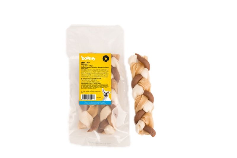 Braid cord chicken large 20cm 2st    23102