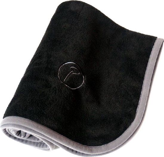 Knuffeldeken Dahlia L zwart 150x100x0,05    CR-453099