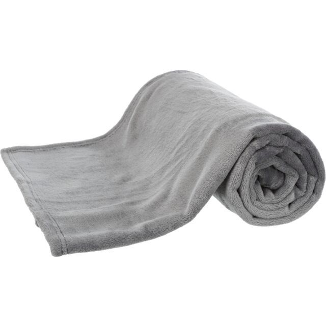Deken Kimmy, pluche 150 × 100 cm, grijs  37212