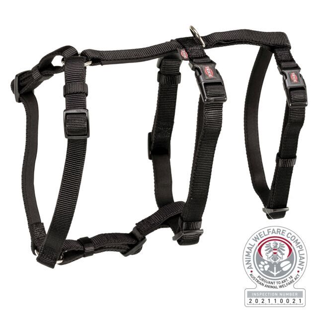 Paniektuig Stay M–L: 50–75 cm/20 mm, zwart 13093