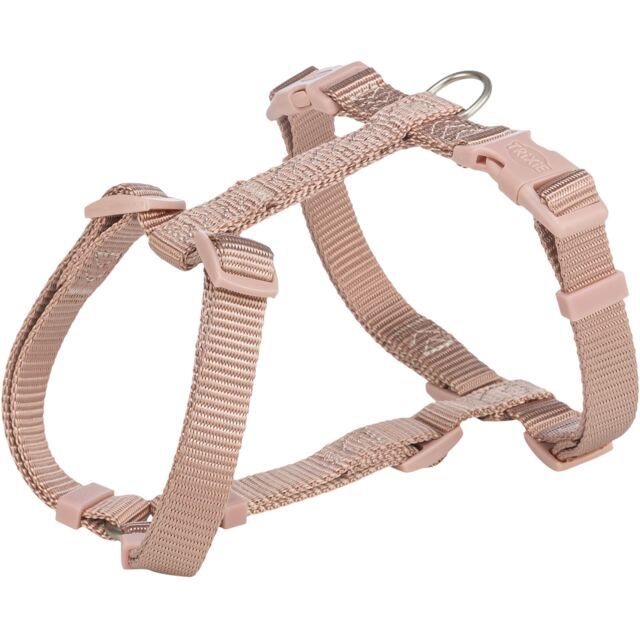 Premium H-tuig, XS–S: 30–44 cm/10 mm, blush 203235
