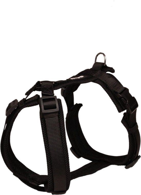 Mesh Y-Comfort Hondentuig S zwart 34-62/44-60 Cm   MC-122099