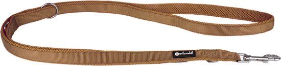 Mesh verstelbare Looplijn M cognac230x2,5x0,5    MC-307893
