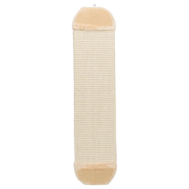 Krabplank XL, sisaltapijt/pluche, catnip 18 × 78 cm, natuur/beige  4342