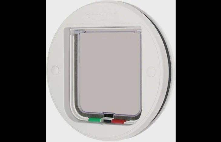 CAT MATE POEZENDEUR 4-STANDEN GLAS WIT   500719