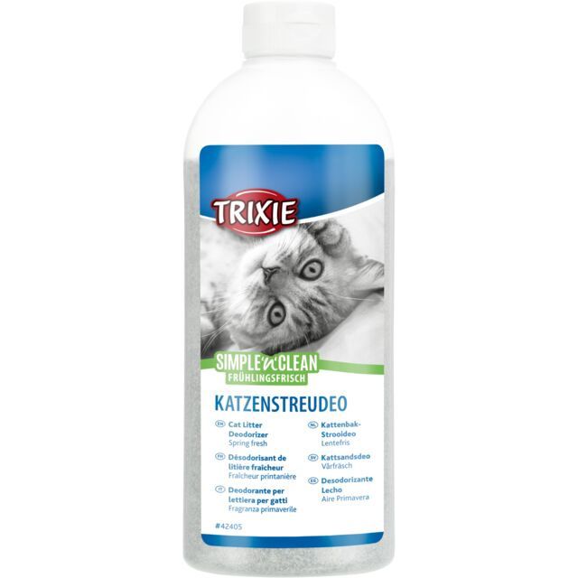 Simple&#39;n&#39;Clean kattenbakdeodorant, lentefris 750 g 42405