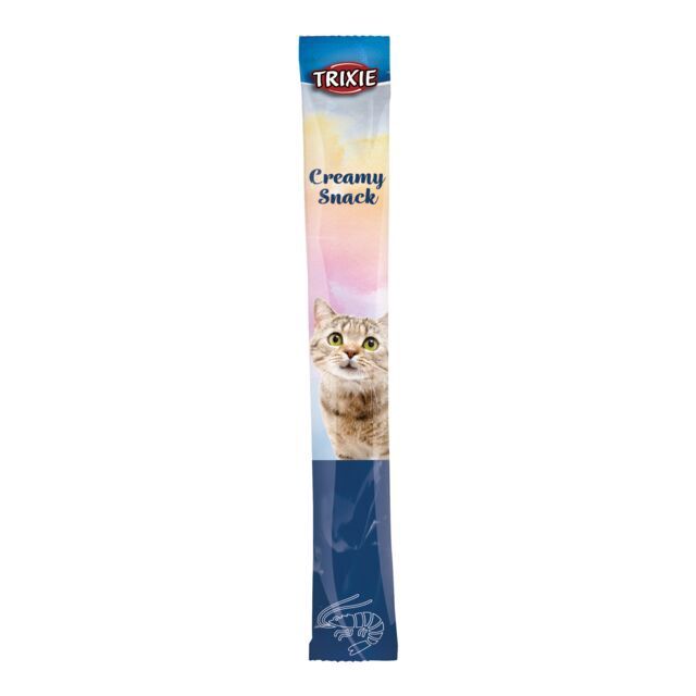Creamy Snacks met garnalen, 5 × 14 g 42682