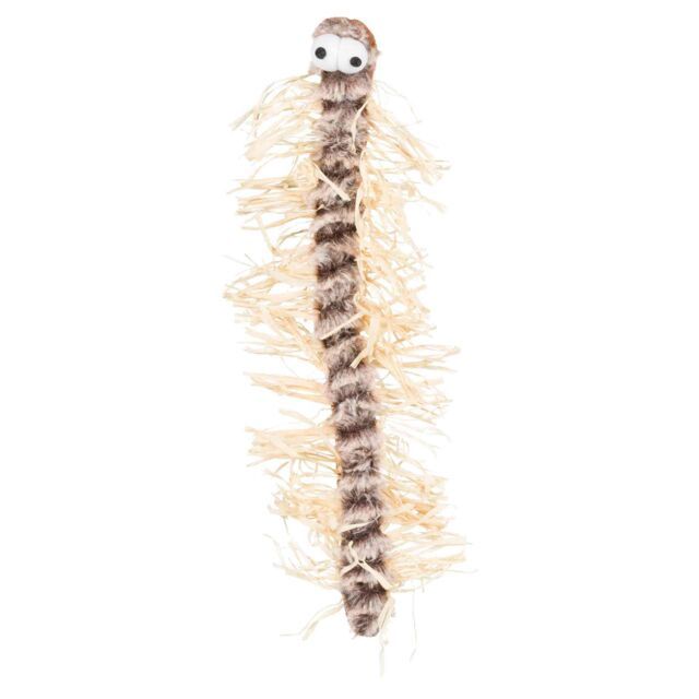 Duizendpoot, pluche/bast 33 cm  45596