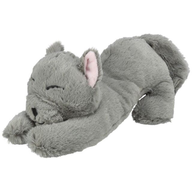 Kat, pluche, gerecycled 31 cm  34867