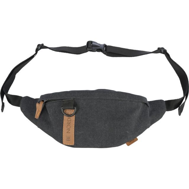 BE NORDIC heuptas tasje: 24 × 11 × 8 cm, riem: 50–165 cm, zwart  28860