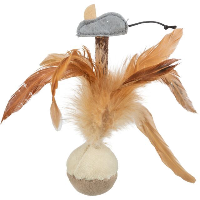 Tuimel-verenbal met muis/microchip, pluche 15 cm 45730