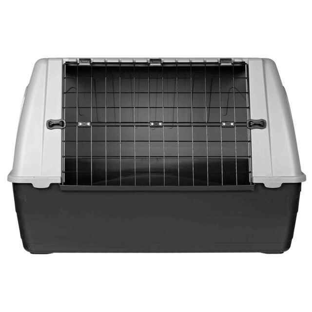 Vervoersbox Journey M: 88 × 58 × 51 cm, zwart/grijs 39413