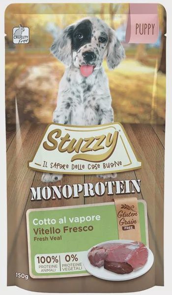 Stuzzy Dog 150gr - GRAINFREE  PUPPY KALF  N11139