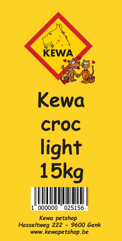 Kewa Croc light 15 KG    02525