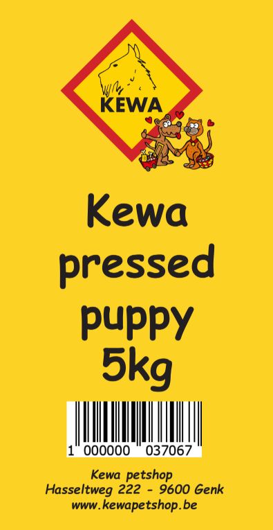 Kewa pressed puppy 5 kg 03706