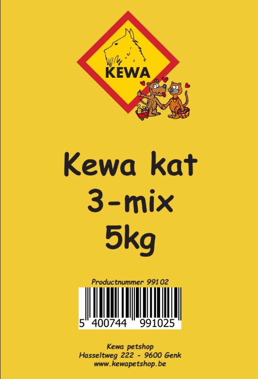 Kewa kat 3-mix 5kg 99102