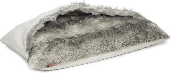 Slaapzak DBL Rizla beige met vacht  704761