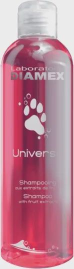 DIAMEX UNIVERSELE SHAMPOO RODE VRUCHTEN 250ML   303216000