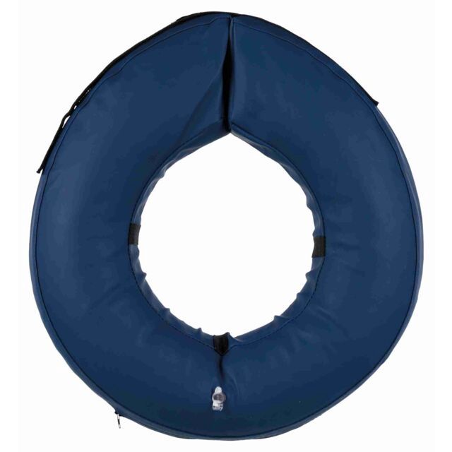 Beschermkraag, opblaasbaar M–L: 45–57 cm/11 cm, blauw  19543