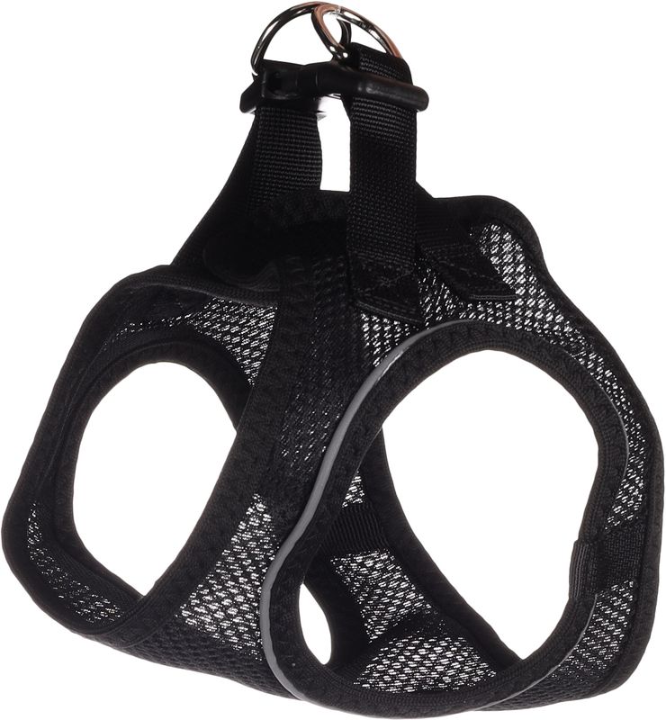 Hond Harnas Step&amp;Go Bento Zwart XXS 22-23cm 24-25cm 522143