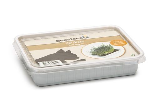 BZ KATTENGRAS IN PLASTIC BOX 130G  584705