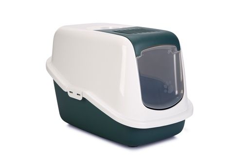 KATTENBAK NESTOR DGRN/WIT 56X39X39  400491