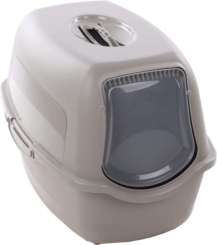 KATTENTOILET LEXIE LICHTGRIJS L 39x56x39,5CM   560850