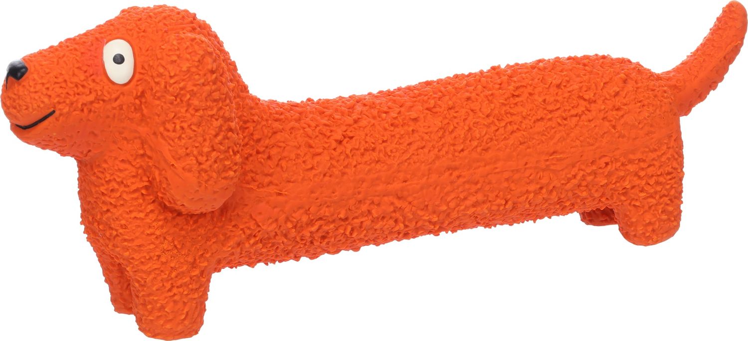 Latex dog toy teckel 524028