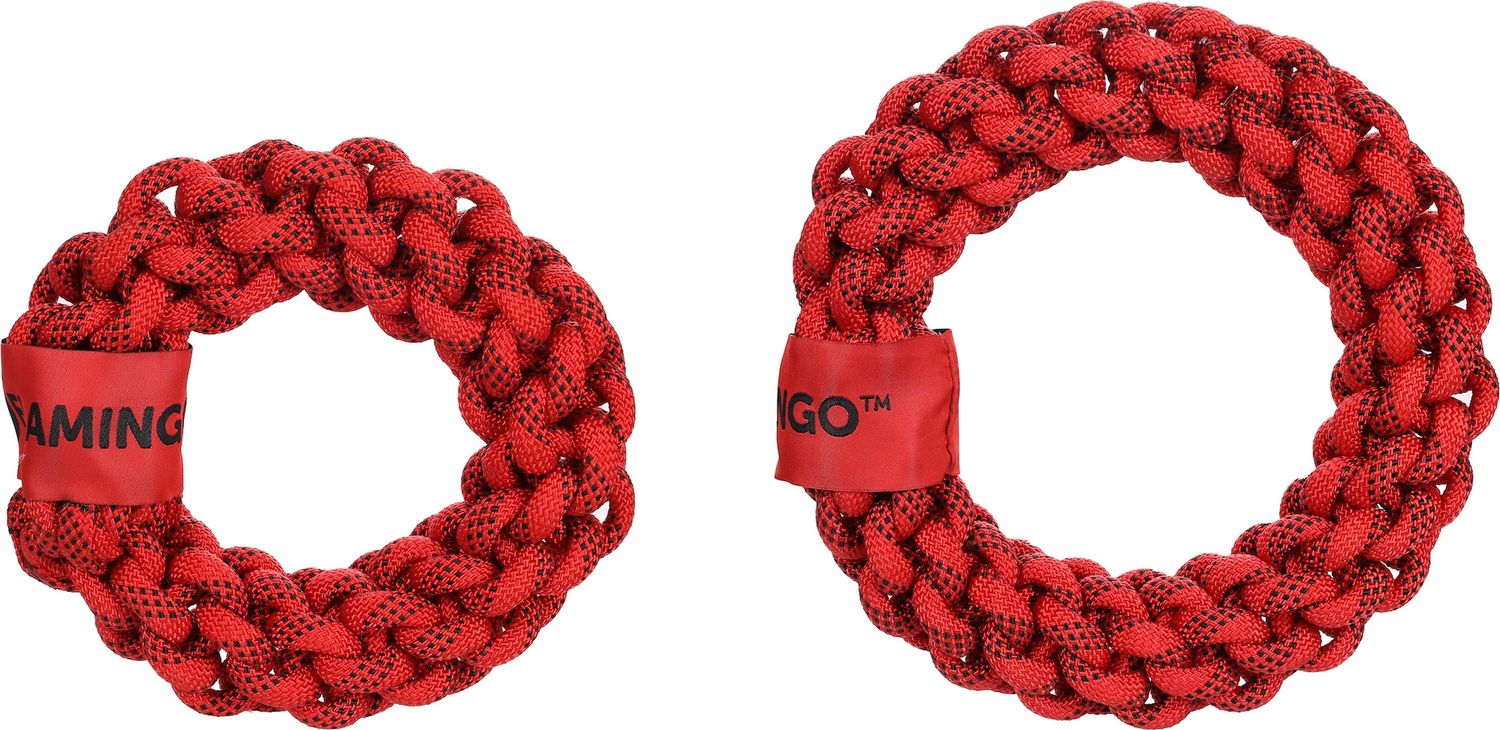 HS VOKAS TOUW RING ROOD/ZWART S 20CM   521066
