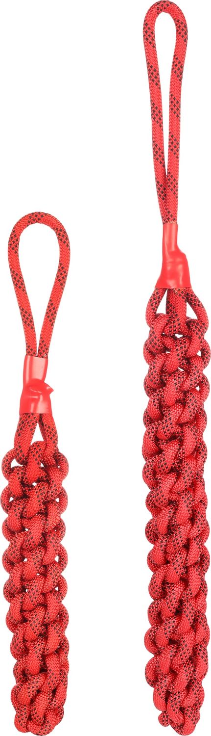 HS VOKAS TREKTOUW ROOD/ZWART S 47CM    521068
