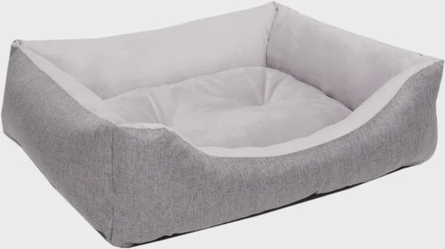 MAND DUBBEL ZIJDE DIVA 100CM GRIJS/BEIGE 306415000