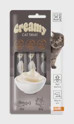 M-PETS creamy cat treat cod &amp; beef 60g