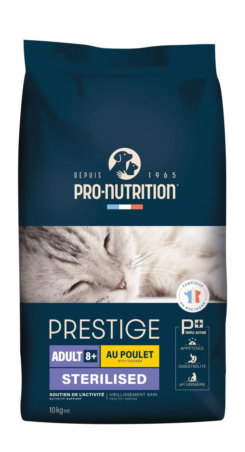 PRESTIGE 8+ STERILIZED LIGHT 10KG   34.110