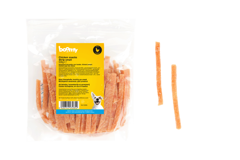 Chicken snacks strips small 500g 23285