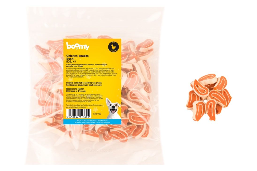 Chicken snacks sushi 500g    21189