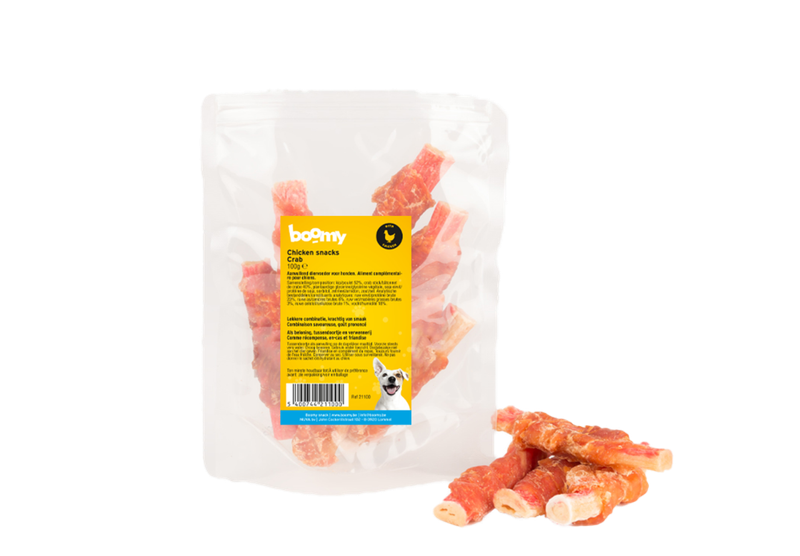 Chicken snacks crab 100g    21100