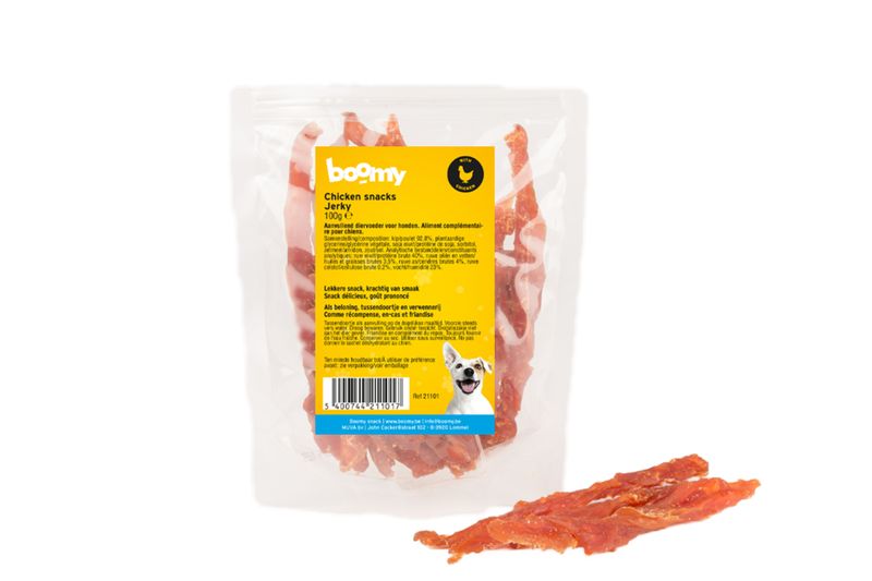 Chicken snacks jerky 100g    21101