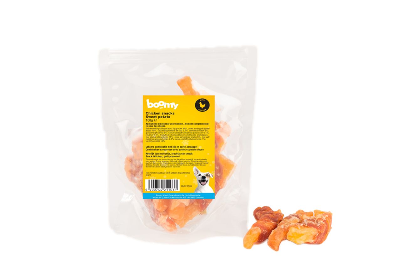 Chicken snacks sweet potato 100g    21103
