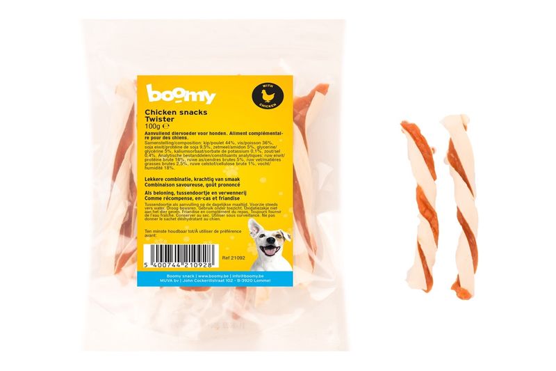 Chicken snacks twister 100g    21092