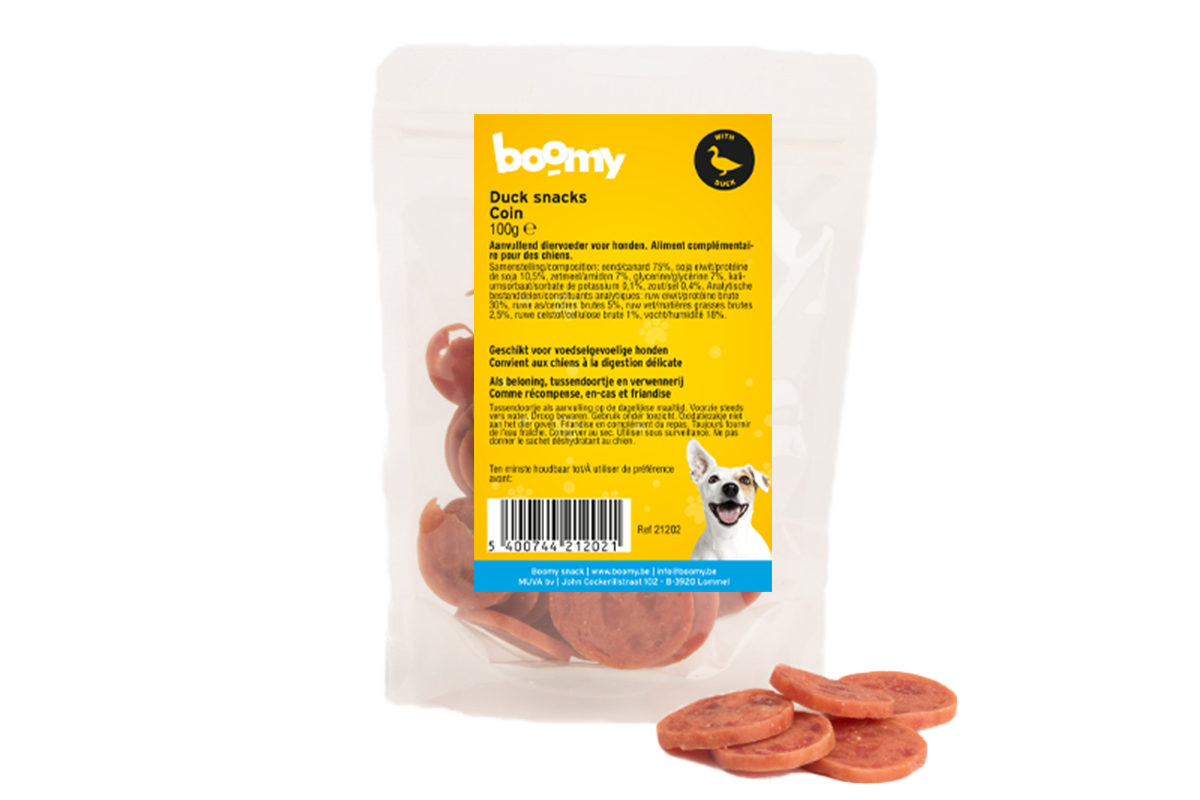 Duck snacks coin 100g    21202