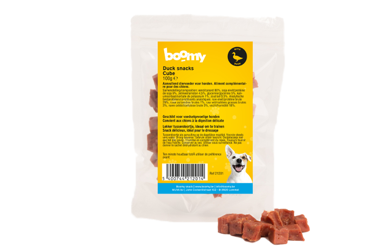 Duck snacks cube 100g    21201