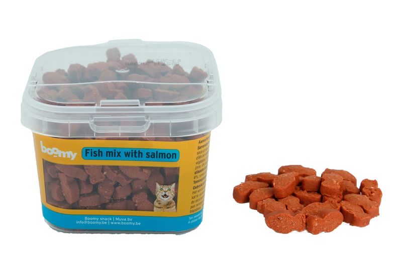 Fish mix with salmon 140g 25018