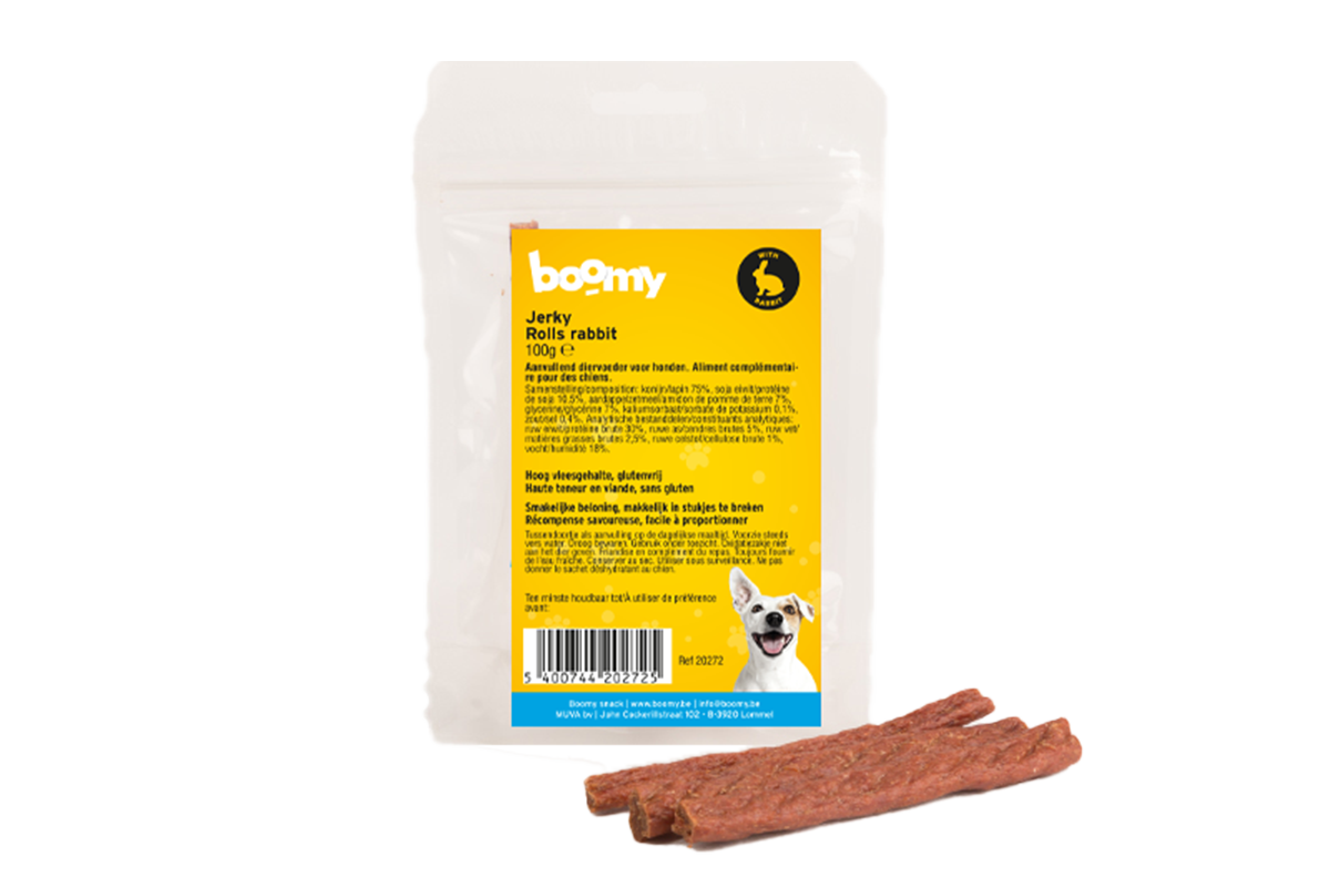Jerky rolls rabbit 100g    20272