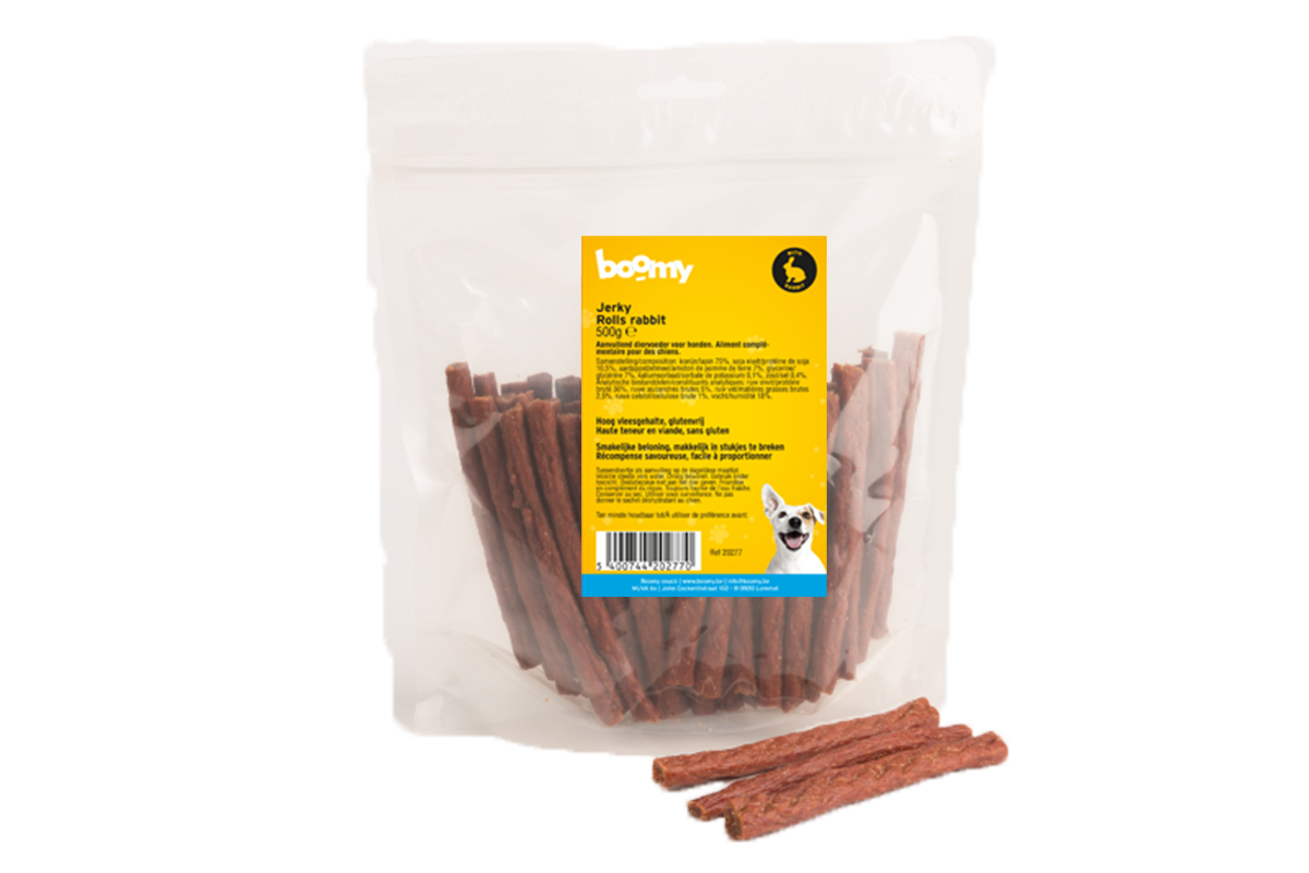 Jerky rolls rabbit 500g    20277