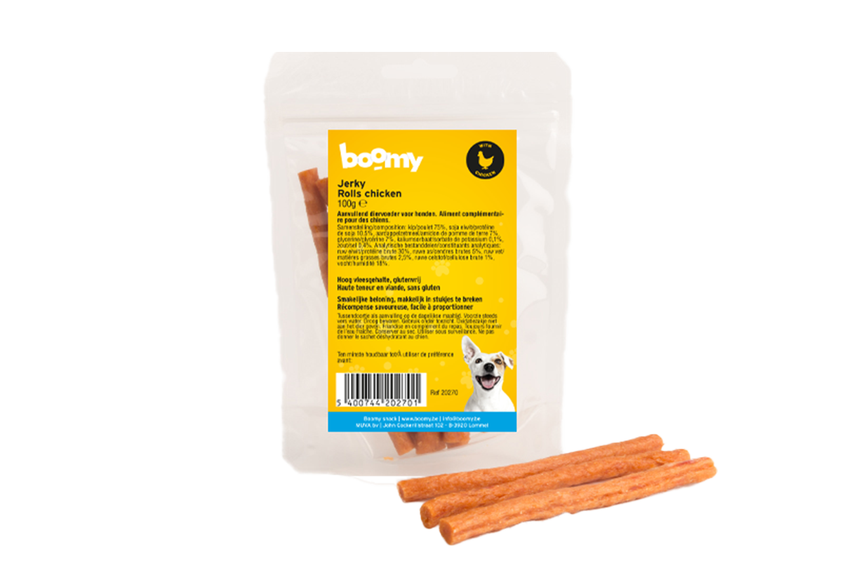 Jerky rolls chicken 100g    20270