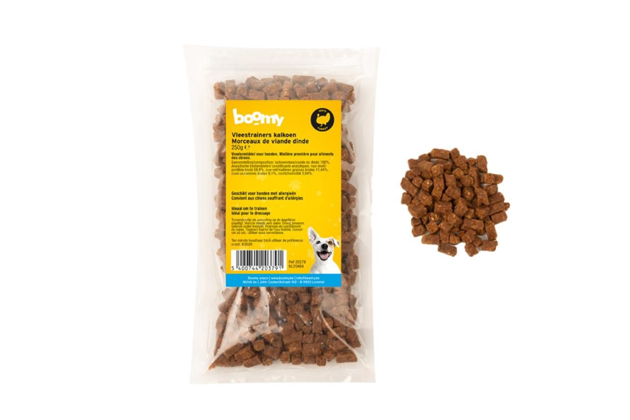 Vleestrainers kalkoen 250g 20379