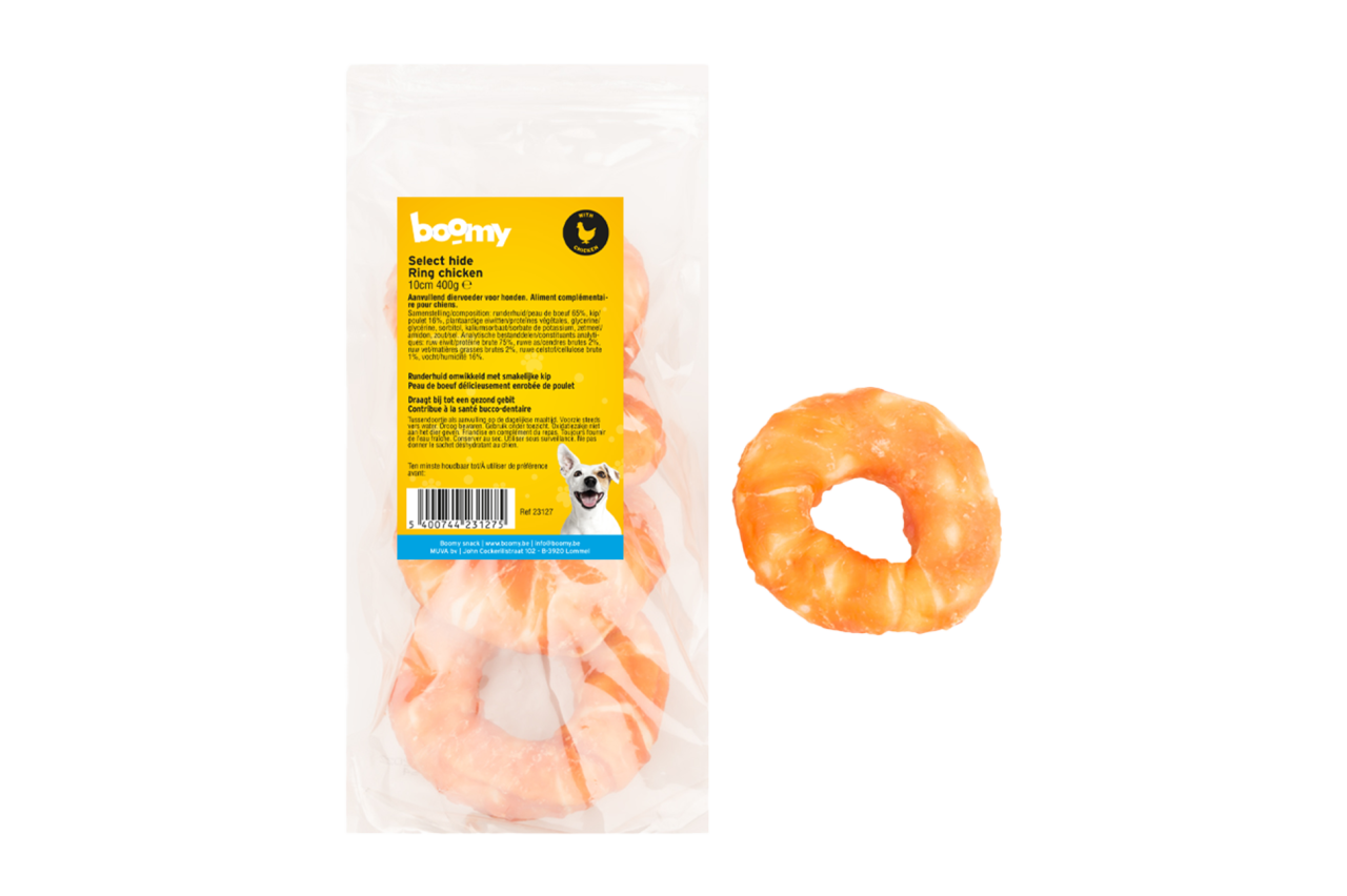Select hide ring chicken 10cm 400g    23127