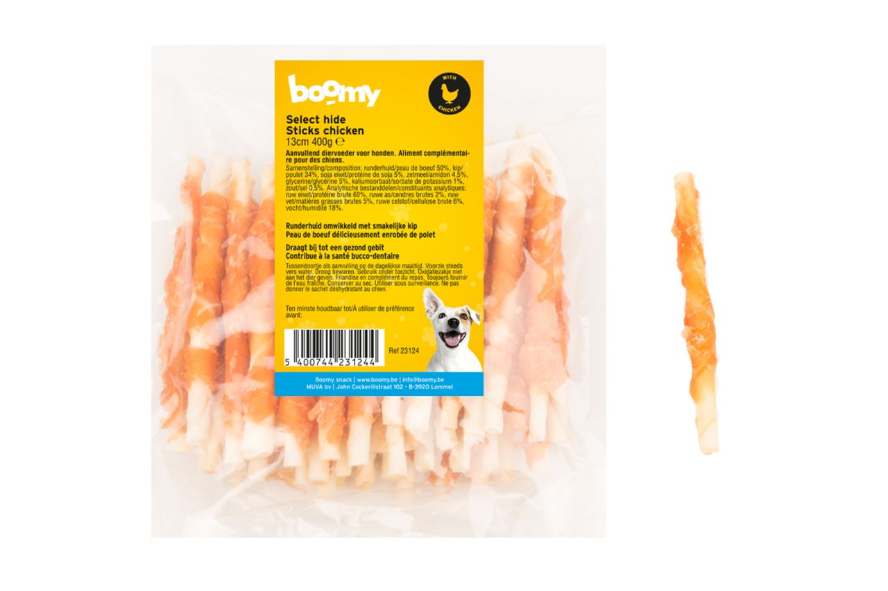 Select hide sticks chicken 13cm 400g    23124