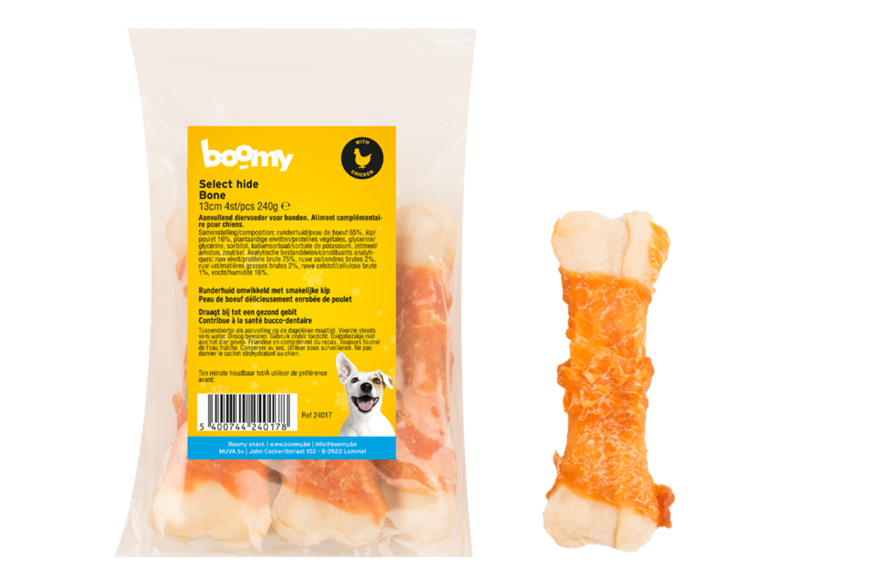 Select hide bone 13cm 4st    24017